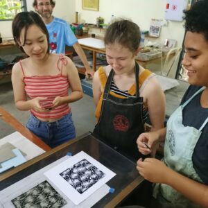 One Day Workshop Mono & Lino Cut Printing